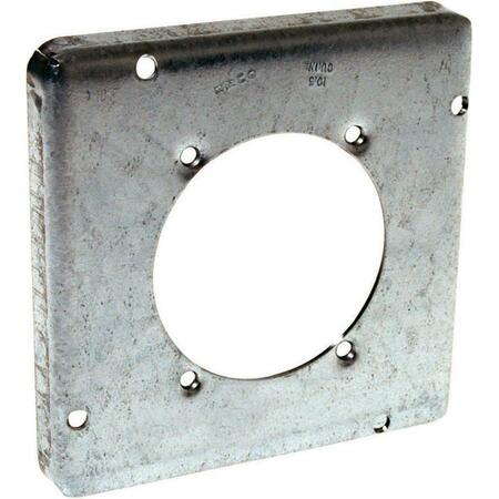 HUBBELL 888 4.69 in. 30-16 Square Receptacle Cover 3089596
